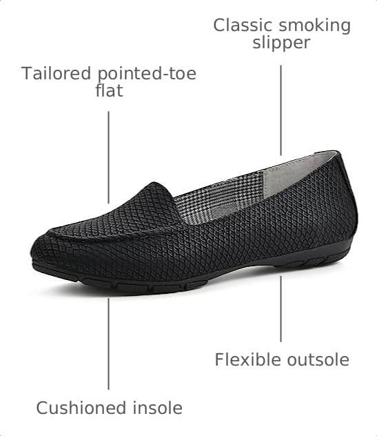 Image of CLIFFS BY WHITE MOUNTAIN Women's Gracefully Tailored Loafer Flat