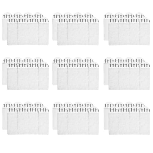 XENQITO 36 Pares Tiras Adhesivos para Colgar Cuadros Grandes, Cuelga Facil Cuadros sin Clavos, Pegar Cuadros sin Clavos Pared, Cuelga Cuadros sin Clavos para Marcos y Adornos Navideños