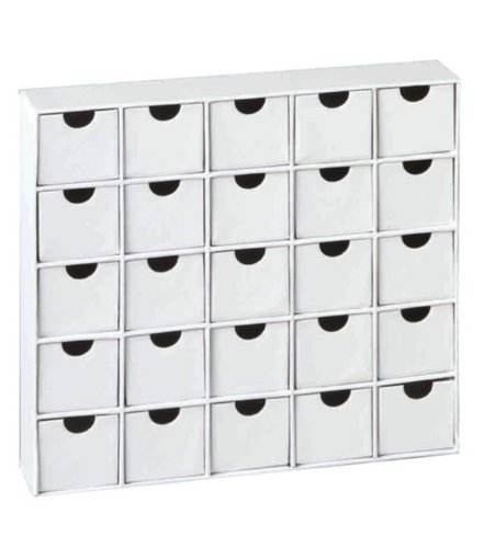 Karen Foster 3D Countdown Calendar, 25 Drawers