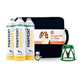 Dog Rescue Oxygen Kit – Portable Oxygen Supply for Pets for Transport and Rescue – Oxygen, Mask, Regulator, Tubing & Travel Case Included (11-22 lbs)