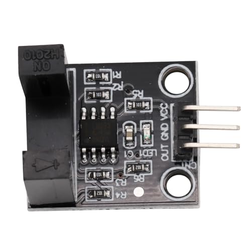 Heevhas LM393 Korrelations-Lichtschranke Gegenstrahltyp Infrarot Zählsensor Zählsensormodul Motordrehzahlsensormodul DC 5V (3 Stück)