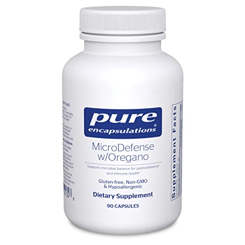 Pure Encapsulations - MicroDefense with Oregano - Support for Healthy Gastrointestinal Tract Function and Balance - 90 Capsules