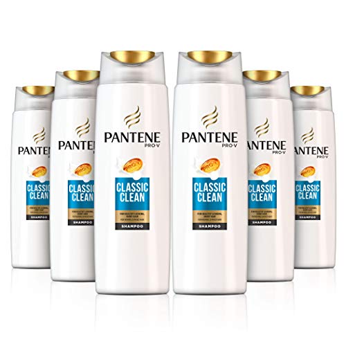 Pantene Pro-V Classic Clean Shampoo For All Hair Type, 400 ml - Pack of 6