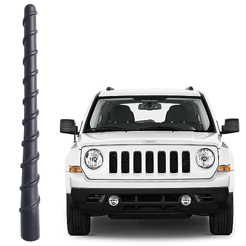 7 Inch Flexible Spiral Rubber Antenna for Jeep Patriot (2007-2017), Jeep Patriot Antenna Replacement Mast