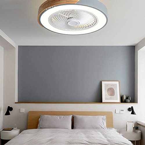 Ventilador de techo con luz LED para sala de estar con mando 4