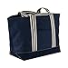 Tag&Crew Sporty Yoga & Fitness Tote Bag Made of 10 Oz. Canvas (Navy)