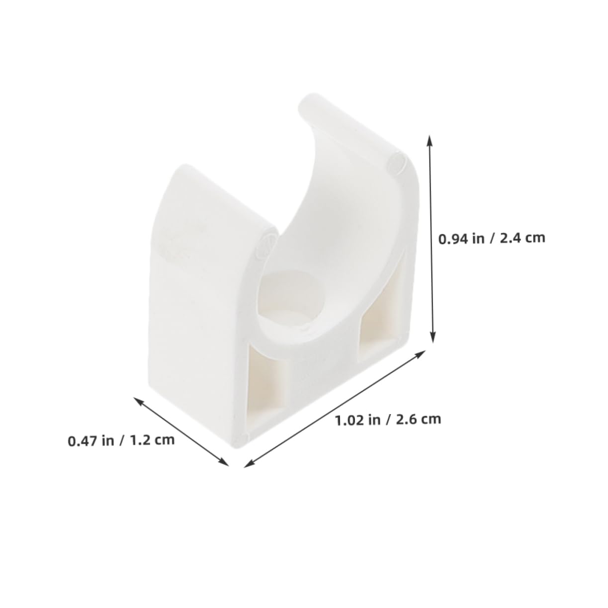 Uonlytech Mini Motor Clip Clamp Holder 30pcs Mounting Brackets for Easy Installation of Small Motors