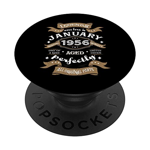 Leyendas nacieron en enero de 1956 regalo de cumpleaños PopSockets PopGrip Intercambiable
