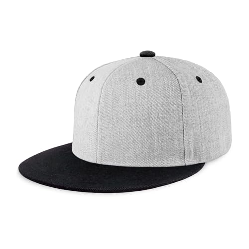 CHOK.LIDS Flat Bill Visor Classic Snapback Hat Blank Adjustable Brim