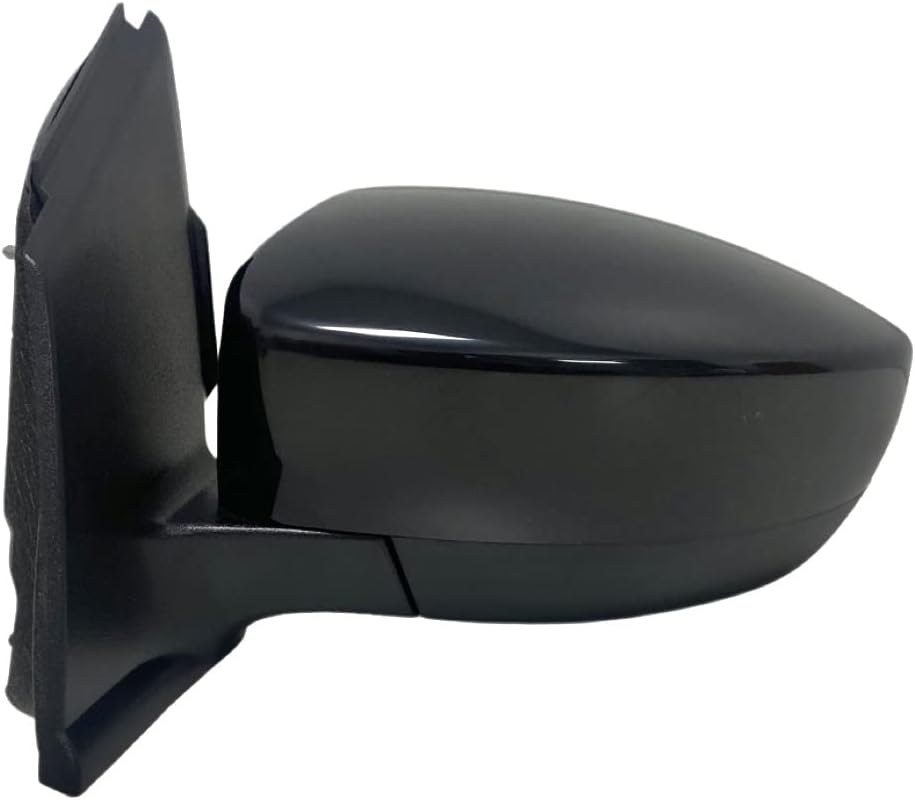 Spieg Driver Side Mirror for 2013-2016 Ford Escape SE Power Adjustment Spotter Glass Manual Folding Non-Heated Glass Black 3 Pins Left FO1320435