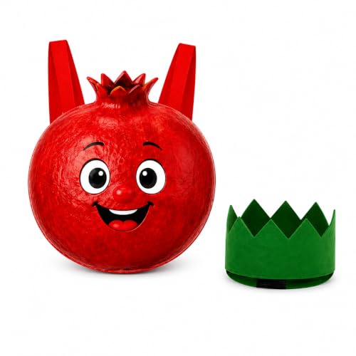 Image of Raj Costume Kids Fruit & Vegetable Fancy Dress Costume | Soft Felt Fruit and Vegetable Cutout Costume for Boys & Girls | School Annual Function