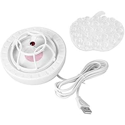 Lavavajillas Mini Lidl Yosoo Mini Lavavajillas Ultrasónico, Multifuncional, Portátil, Pequeña, Eléctrica, Recargable, Lavadora Perezosa, Limpiador de Lavadora con Alimentación USB para Cocina(Rojo)