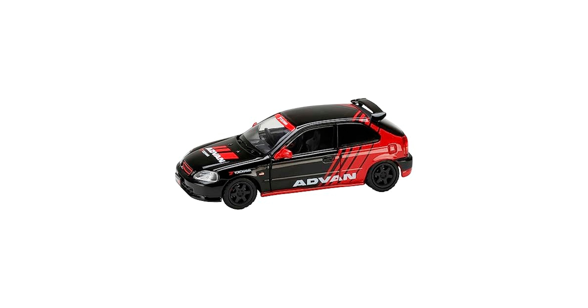 Amazon | HJ64 1/64 ホンダシビック TYPE R (EK9) 1997 YOKOHAMA