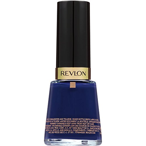 Image of REVLON Nail Enamel, Chip Resistant Nail Polish, Glossy Shine Finish, In Blue /Green, 490 Urban, 0.5 Fluid Ounces