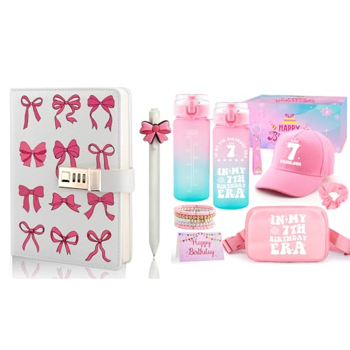 Diario con candado para niñas, tamaño A5 miniatura 1