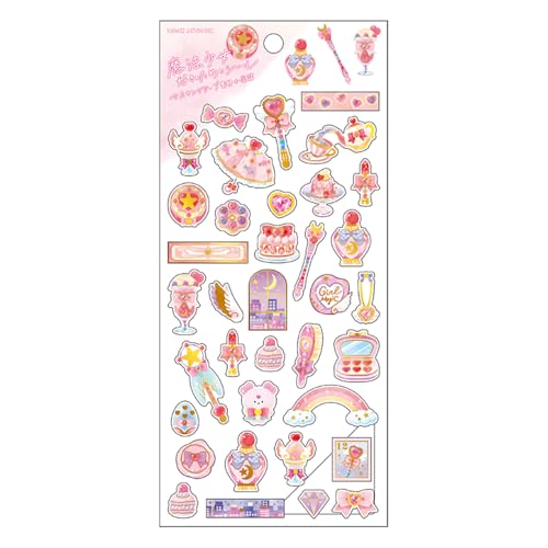 jijimugiさま専用【カット済】お名前シール（魔法少女 マジカルガール☆ ） jijimugiさま専用【カット済】お名前シール（魔法少女 マジカル