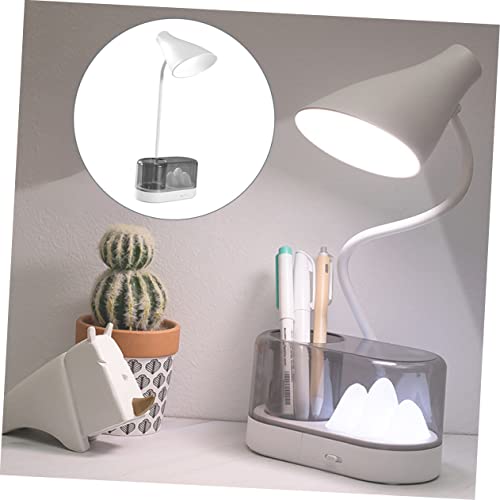Lampe de table rechargeable LED à intensité variable USB avec pince