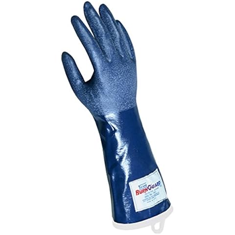 DayMark Safety Systems IT113518 14" Cut-Resistant Steam Gloves, Large, (Pair) Blue Cover