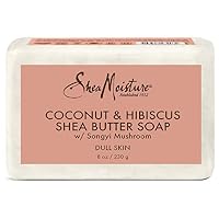 SheaMoisture Bar Soap Coconut & Hibiscus Glowing Radiance