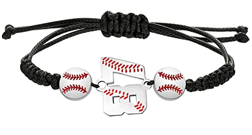 XOYOYZU 싅ԍuXbg Y AX[g W[W io[uXbg nhCh ҂ݍ ߉\ȃuXbg p[\iCYꂽ싅Mtg jp, Baseball bracelet