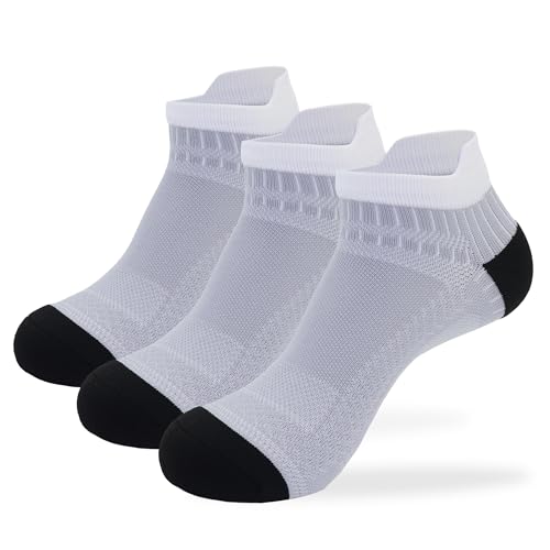 Men's sports socks, moisture wicking, arch compression, men's sports socks, shock absorption during exercise