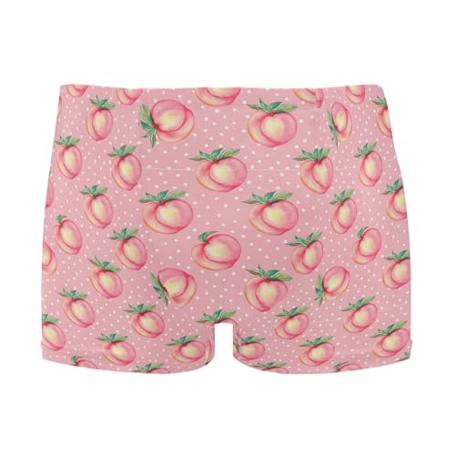 Pink Peach Mens Swim Trunk Swimwear Bathing Suit Swim Brief Square Leg Board Short S B0404539