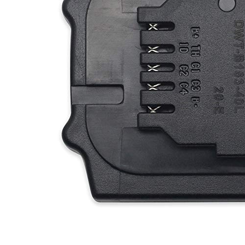 BTMKS Replacement 5Ah Battery for Dewalt DCB180 DCB181 DCB181-XJ DCB182 DCB183 DCB184 DCB185  DCB200 DCD740 DCD785 DCD985 DCF880 DCF889HL2 DCG412 DCH213 DCS393 18v Cordless Power Drill Tool