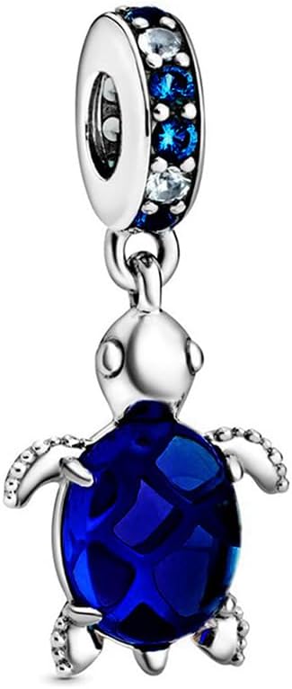 9 Pack Silver Spacer Beads Charms fit Bracelet, Heart Beads DIY Jewelry Gifts Women - Image 7