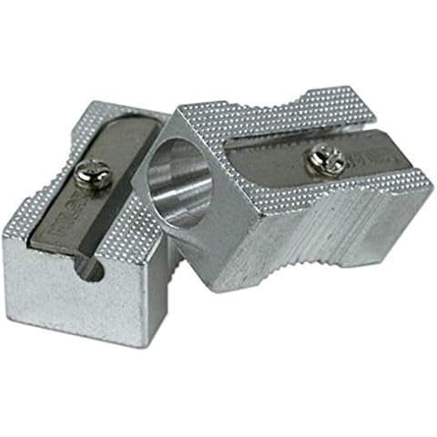 Caja 20 sacapuntas de aluminio rectangulares MILAN® Cover