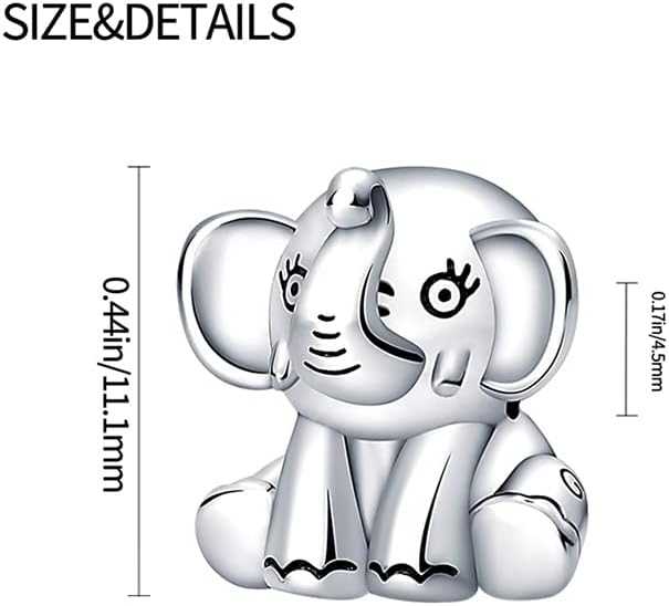 Miniatura 4 de LIGHTDOG 925 Sterling Silver Beads Charms fits Pandora Charm Bracelets for Woman Cartoon Avatar Dangle Pendant Bead,Girl Jewelry Beads Gifts for