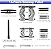 YOTOO Bearing Puller Set, 5 Ton Capacity Bearing Separator Kit with 2