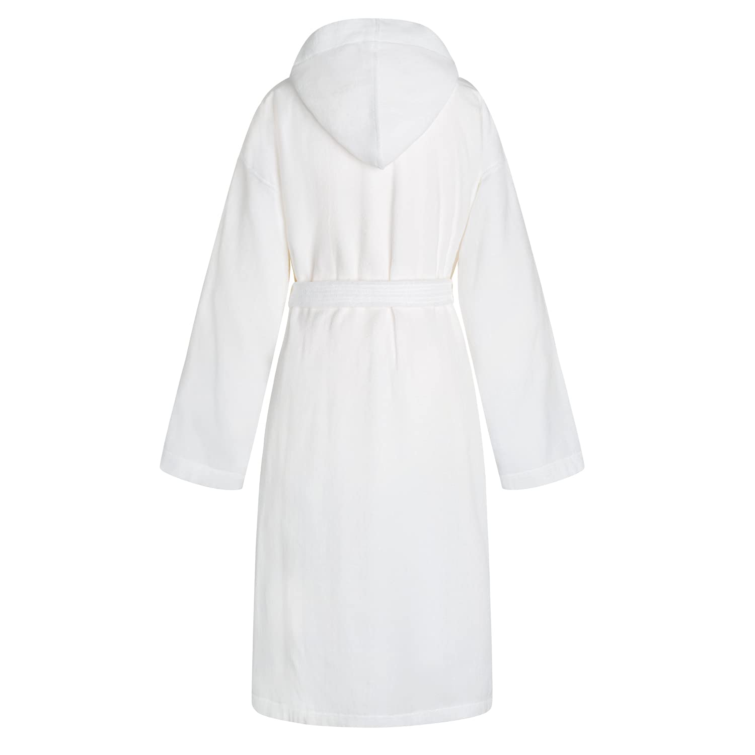 Smyla Premium Baumwoll Bademantel personalisiert mit Wunsch-Text | personalisierte Geschenke Damen Herren | Sauna Kimono Morgenmantel flauschig