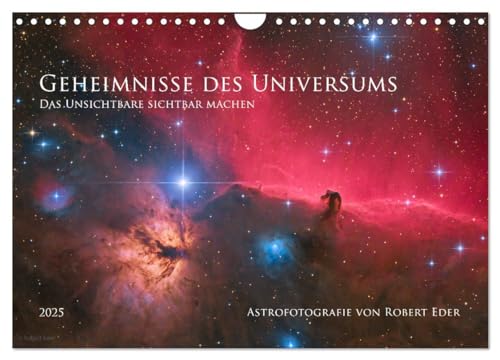 Geheimnisse des Universums (Wandkalender 2025 DIN A4 quer), CALVENDO Monatskalender [Calendar] Robert Eder