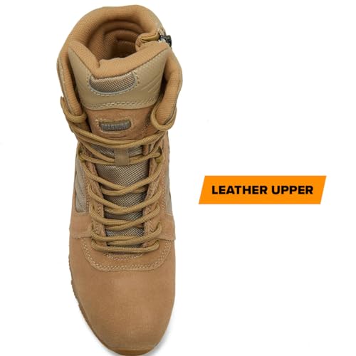 Image of MAGNUM - Men's Waterproof Tactical Boots, Mens Military Hiking Boots, Breathable Light Weight Work Boots for Men
