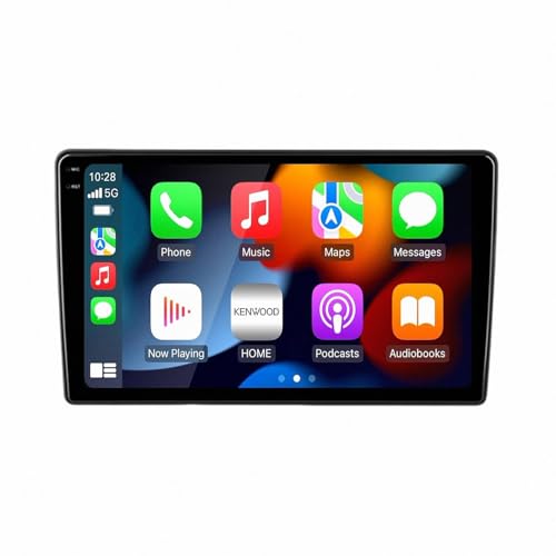 Estéreo de Automóvil para Toyota Etios 2011 2021 Pantalla de Coche con Carplay y Android Auto Inalámbricos, Bluetooth, Mirror Link, Navegación GPS, 8 Nuclear 6G+128G