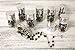 12pcs Silver Brown Guadalupe Mary Boy Girl Rosary in Glass Jar Bottle Scented Beads Beaded Rosary Bautizo Recuerdos Necklace lot of 12