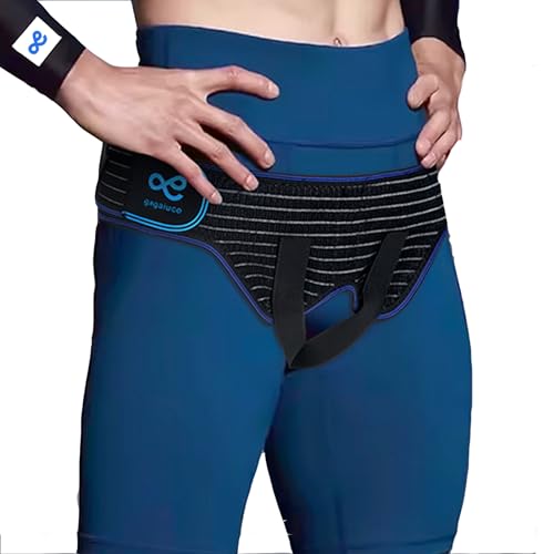 gagaiuco Hernia Belt with Compression Pads (M)