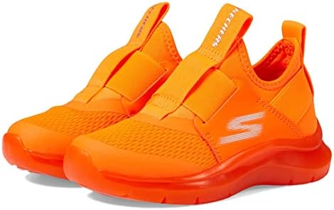 Skechers Kids Boy's Skech Fast Ice Sneaker, Orange, 4 Big Kid | Image 3