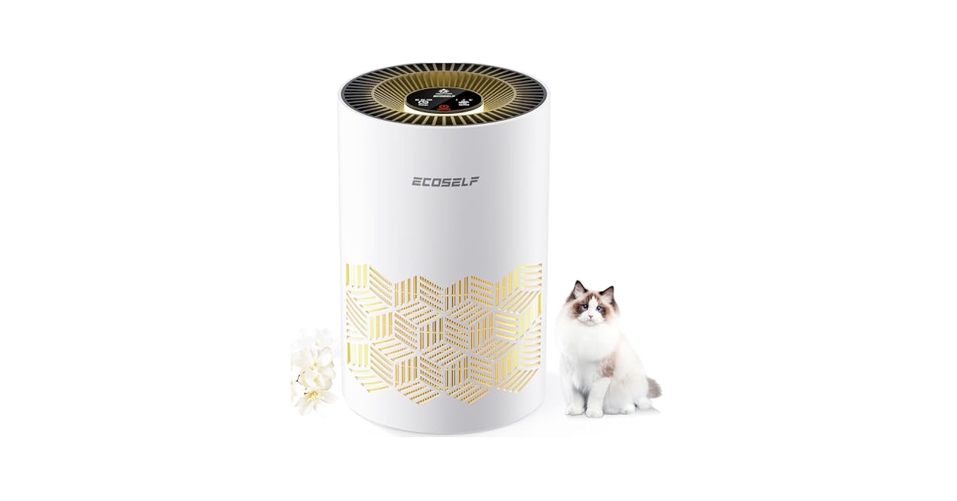 ECOSELF 空気清浄機小型 2025新モデル Hepaフィルター節電12畳 ECOSELF 空気清浄機小型 2025新モデル Hepaフィルター節電12畳