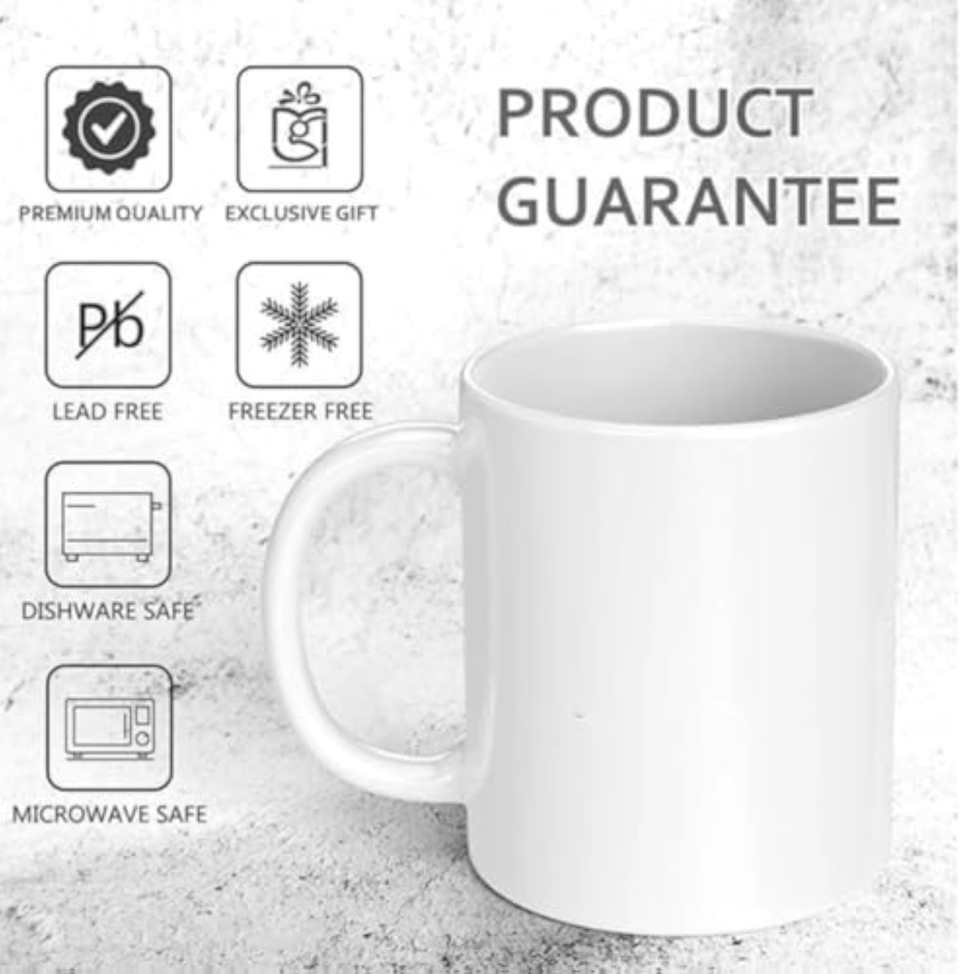 Valentine's Day Love Theme Printed White Ceramic Coffee Mug