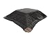 AZUMAYA Kotatsu Futon Square (75 x 75 inches) Dark Brown KK-109 Polyester Fabric and Synthetic Leather Corner Finish Home and Living