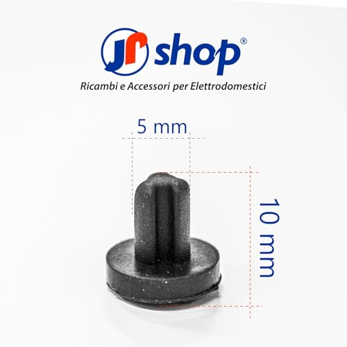 JPshop - Set mit 10 Gummifüßen für Grill und Herd