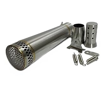 Amazon | 汎用50.8mm ステンレス ショートサイレンサーGP