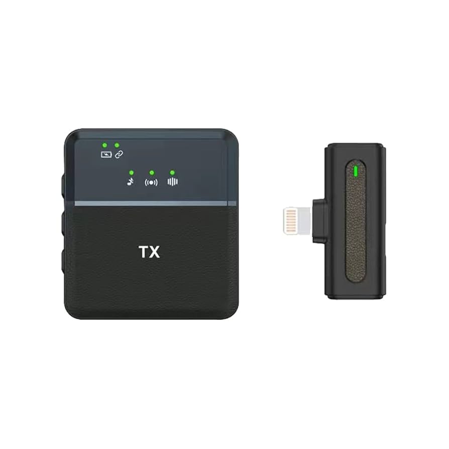 新品 SVX Wireless Microphone System Amazon.com: SENXIN SX8 Wireless Microphone for iPhone Ultra