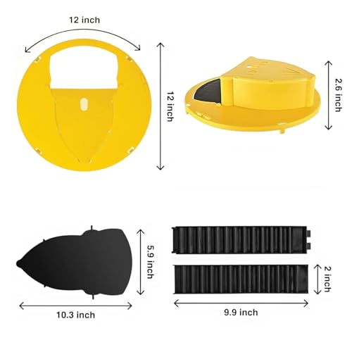 Rpin RPIN-03 Mice Mouse Trap Bucket Lid,Mouse Trap Bucket Flip Lid,Auto Reset Multi Catch Humane Rat Trap thumb #1