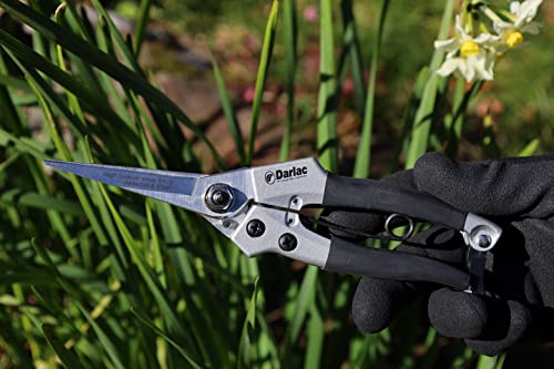 Darlac Compact Snips – Award Winning, Razor Sharp Garden Snips Ideal for Delicate & Light Pruning & Topiary Work – Lightweight – Precision Tensioned – SK5 High Carbon Steel Blade 2 Darlac Compact Snips – Award Winning, Razor Sharp Garden Snips Ideal for Delicate & Light Pruning & Topiary Work – Lightweight – Precision Tensioned – SK5 High Carbon Steel Blade - Image 2