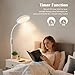Light Therapy Lamp 11000 Lux, 3 in 1 UV-Free LED Sunlight Lamp with 9 Brightness Levels & 7 Color Temperatures, Height Adjustable Floor Light, Full Spectrum Happy Therapy lamp for Home Office Bedroom
