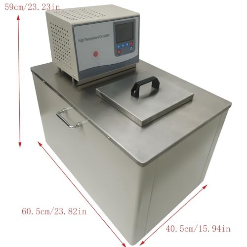 Image of 220V 50L Laboratory High Temperature Thermostatic Circulator Pump Thermostatic Water Oil Bath Heating Circulator Room Temp-300℃ 4600W