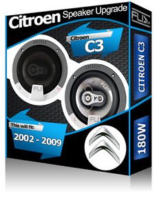 Citroen C3 Avant Kit Haut-parleurs Haut-Parleur de Voiture de Porte 210 W