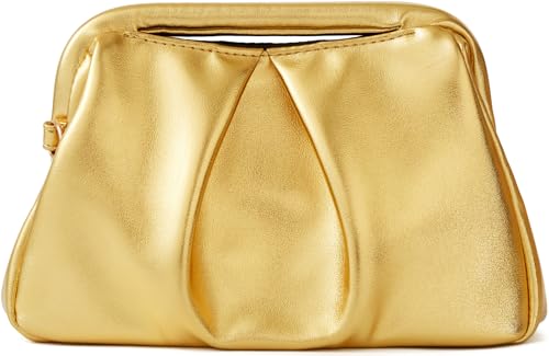 Image of Evening Bag Clutch Purse for Women Top-handle Clutch Bag Detachable Chain Crossbody Bag Party Wedding Handbag